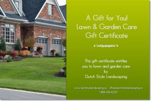 gift certificates