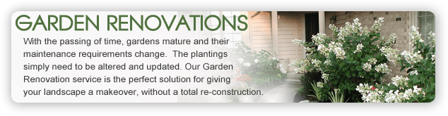 garden renovations