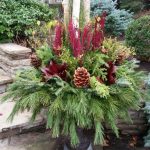 seasonal planters and urns